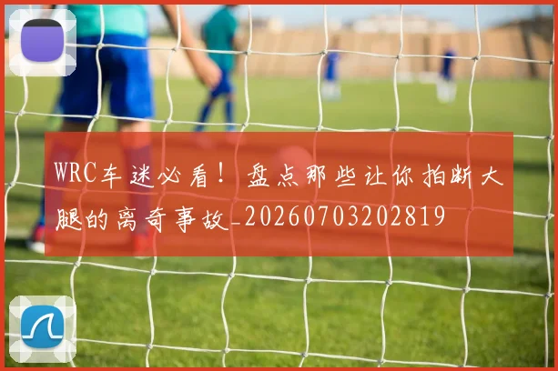 WRC车迷必看!盘点那些让你拍断大腿的离奇事故_20260703202819
